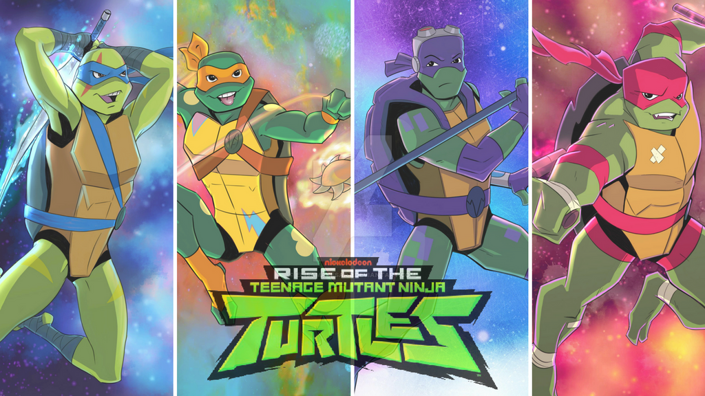 ROTTMNT Wallpaper by elisamakesart on DeviantArt