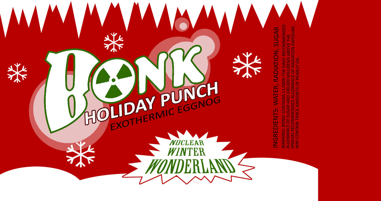 Bonk! Holiday Punch Label (RED) by TheCrimsonLoomis on DeviantArt