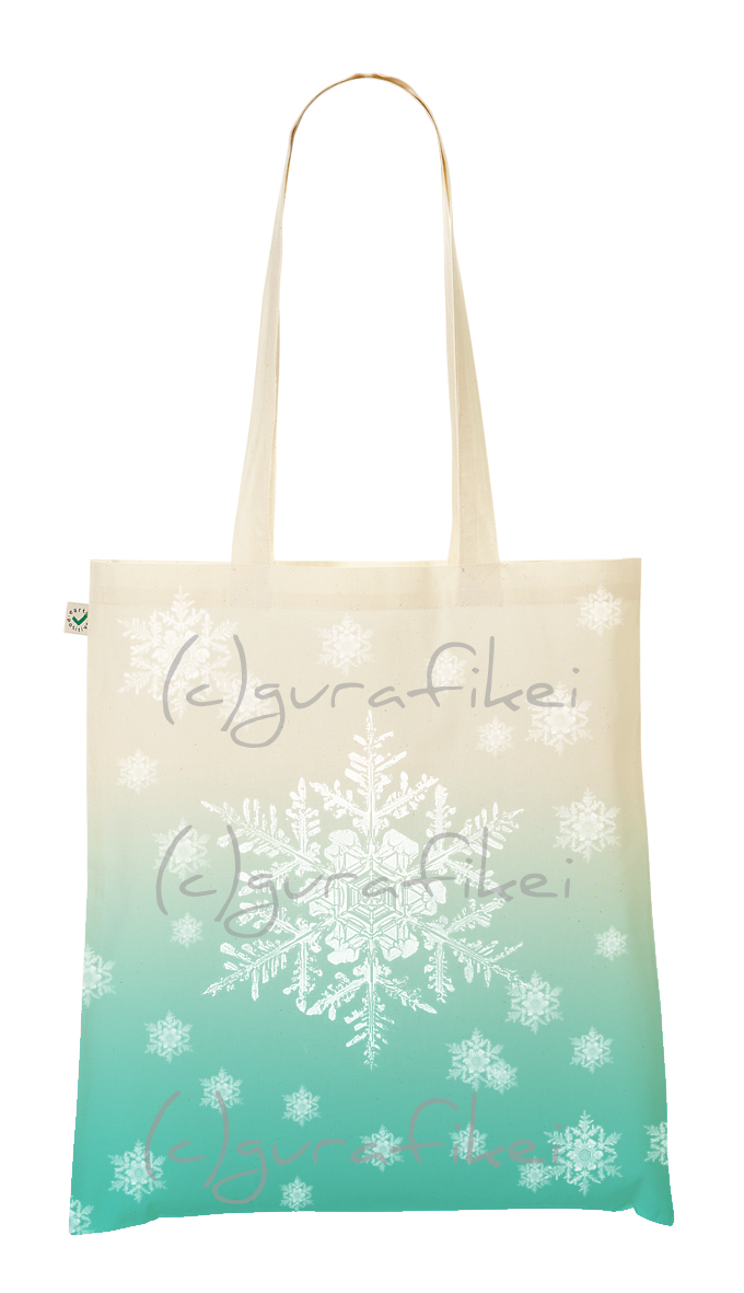 Snowflakes Tote design