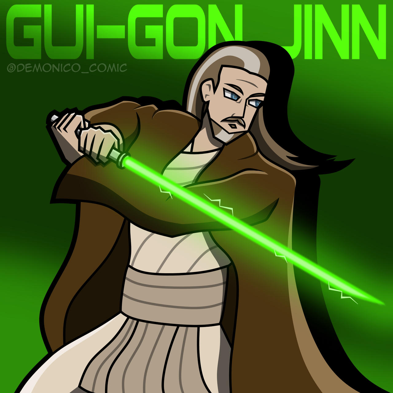 Qui-Gon Jinn  Star wars comics, Star wars pictures, Star wars images