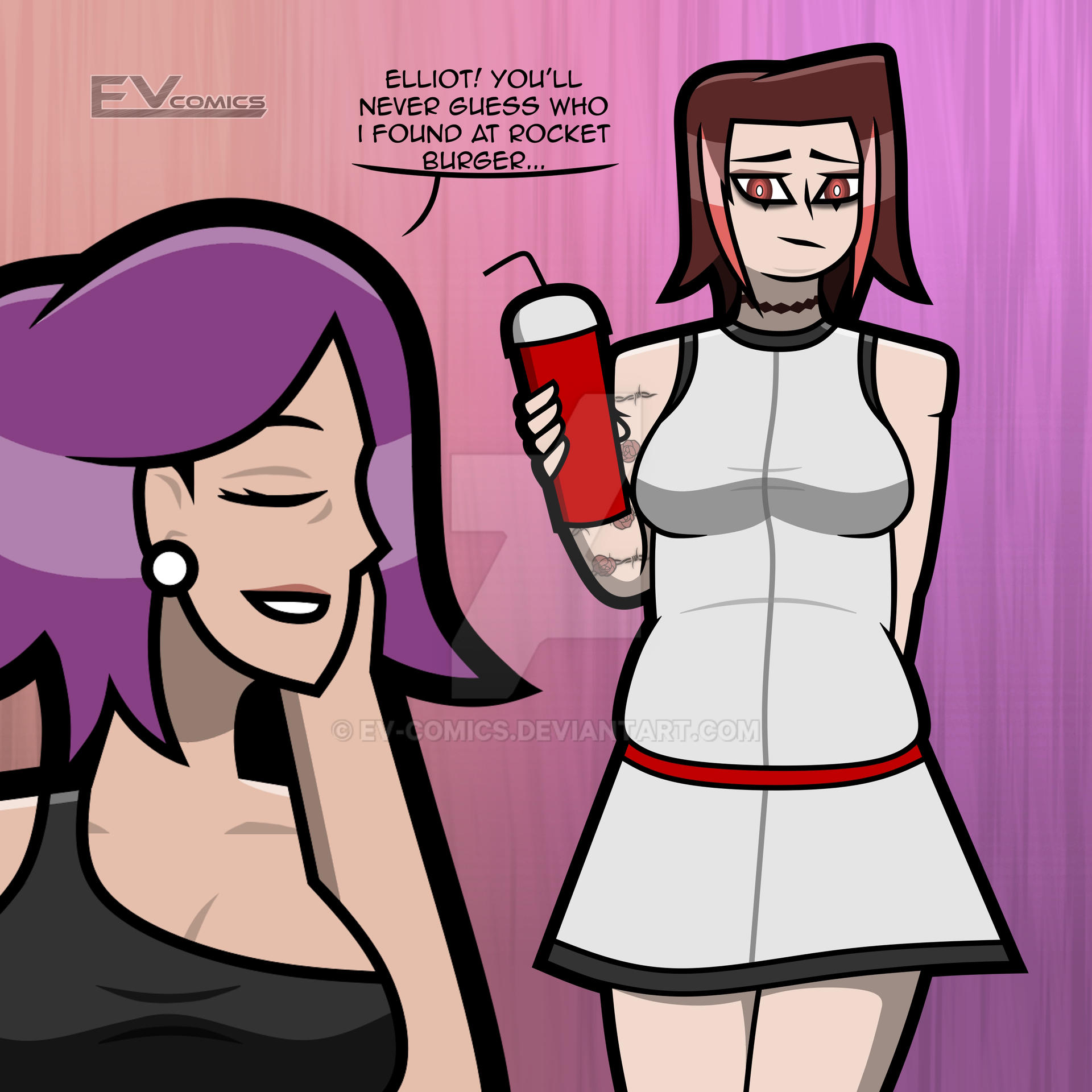 Valorie's Ringer Valorie's Still a Frycook by EV-Comics on DeviantArt