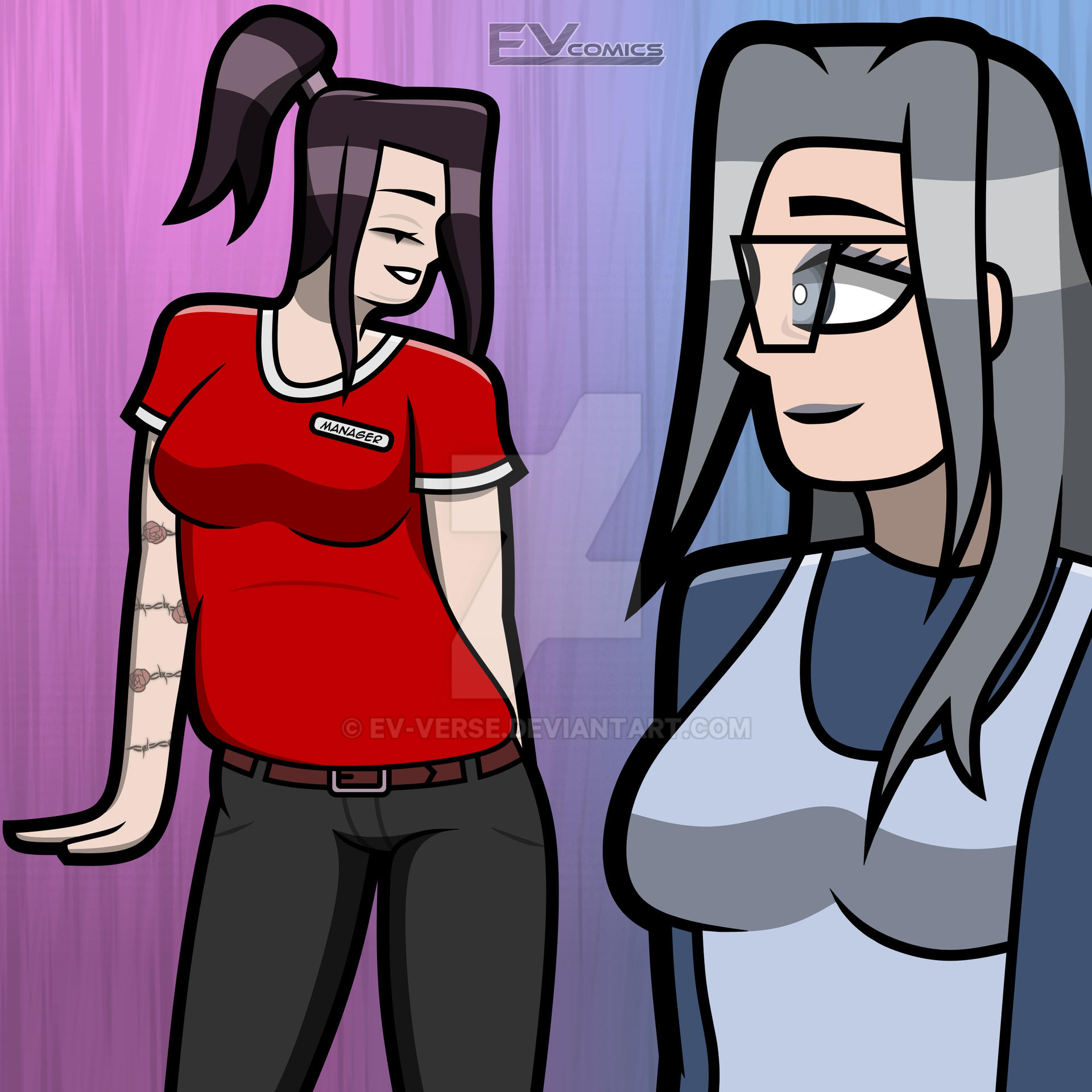 Valorie's Ringer Valorie Gets Promoted by EV-Verse on DeviantArt