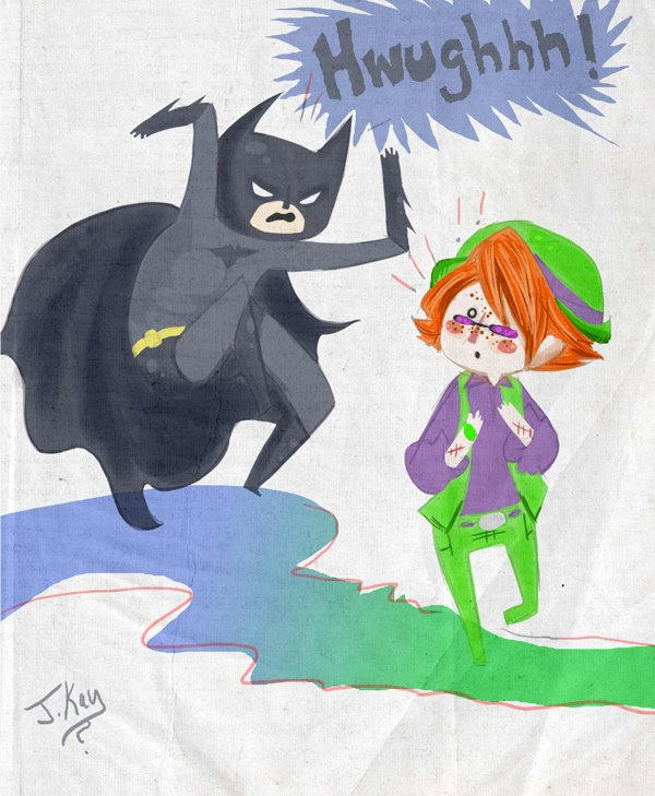 Batman Emo Riddler Batman and Riddler by ChunkyMooseBits on DeviantArt