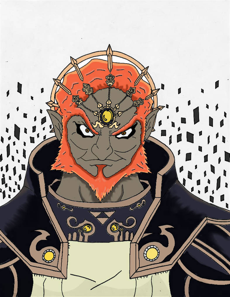 Ganondorf Coloring W.I.P. by kuhu on DeviantArt