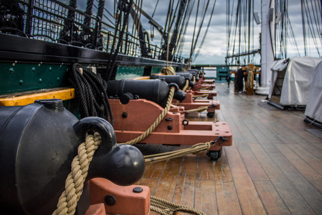 USS Constitution Gun Deck