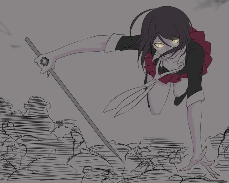 Mukuro Ikusaba soldiers on through DEATH BATTLE! by ApexUtopia on DeviantArt