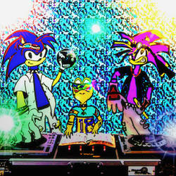 Reign Maji and Koopa: Sonic DJ