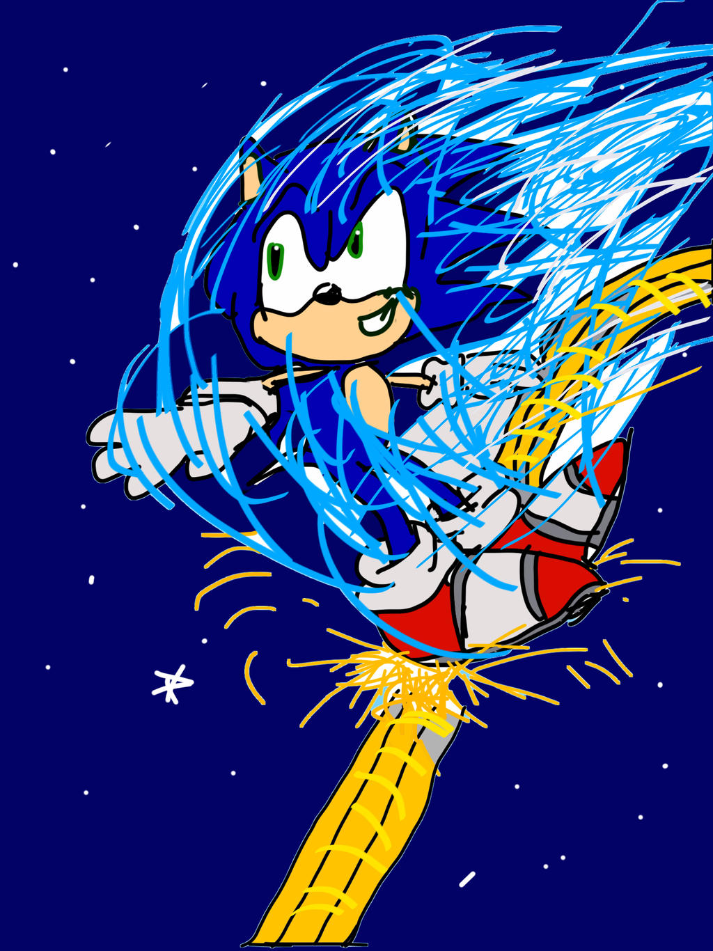 Sonic rails by superhyperguy on DeviantArt