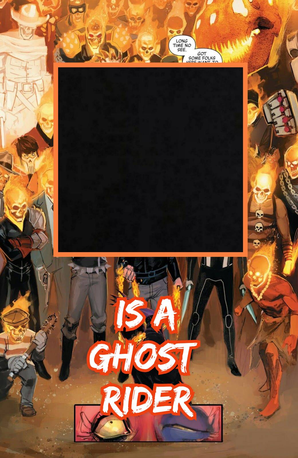 Fat Ghost Rider Ghost Rider Meme Template. by AngbrineMasterpiece on DeviantArt