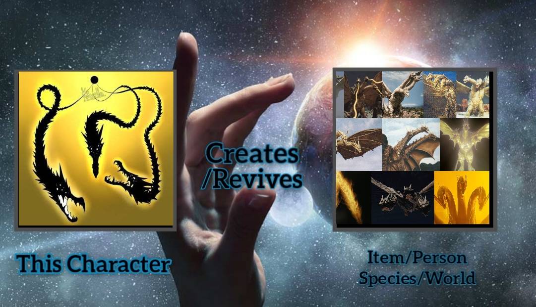 Void Ghidorah creates Ghidorah Species by AngbrineMasterpiece on DeviantArt