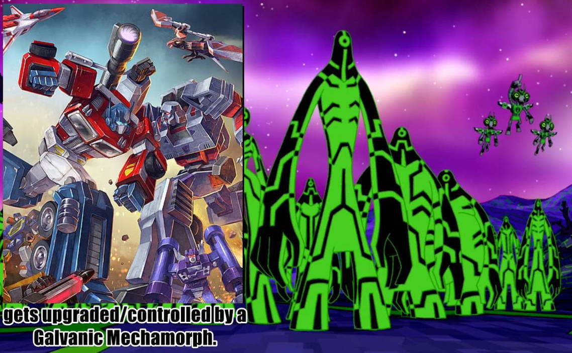 Cybertronians can be Upgraded Galvanic Mechamorph by ...