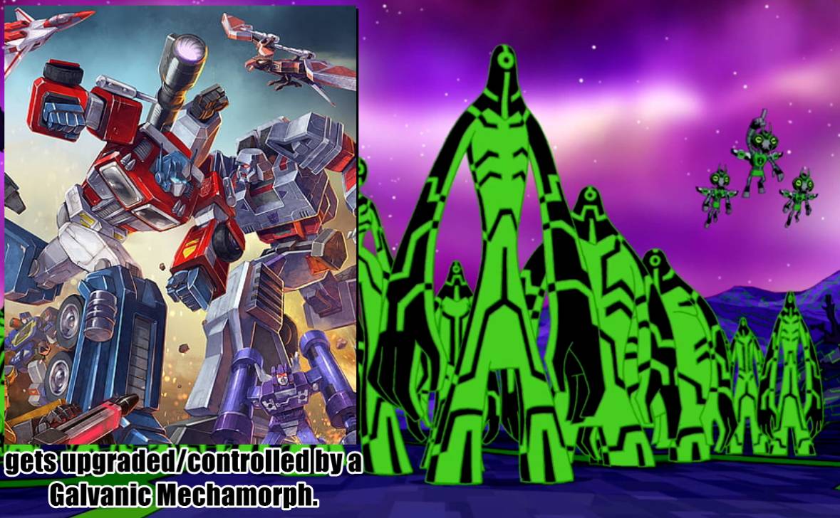 Cybertronians can be Upgraded Galvanic Mechamorph by ...