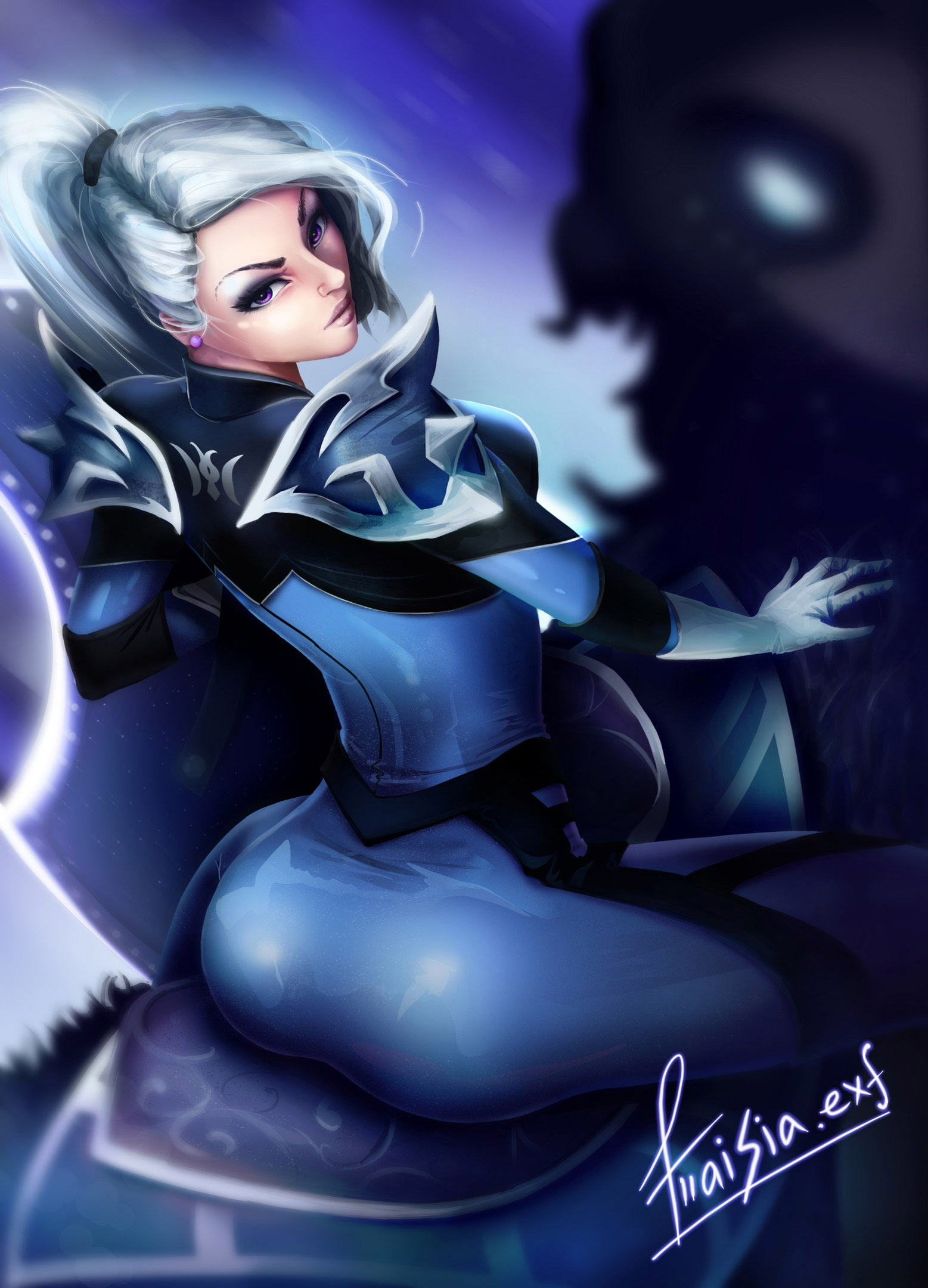 Luna dota 2 art