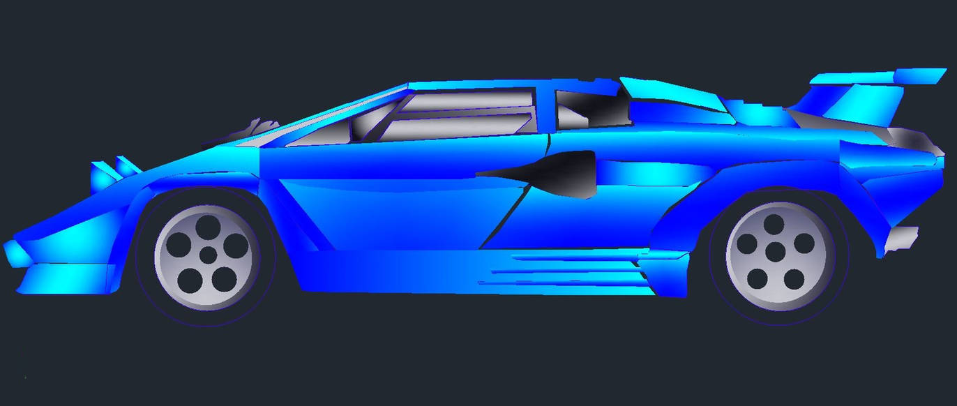 Countach Rendering Countach render by alibabes777 on DeviantArt