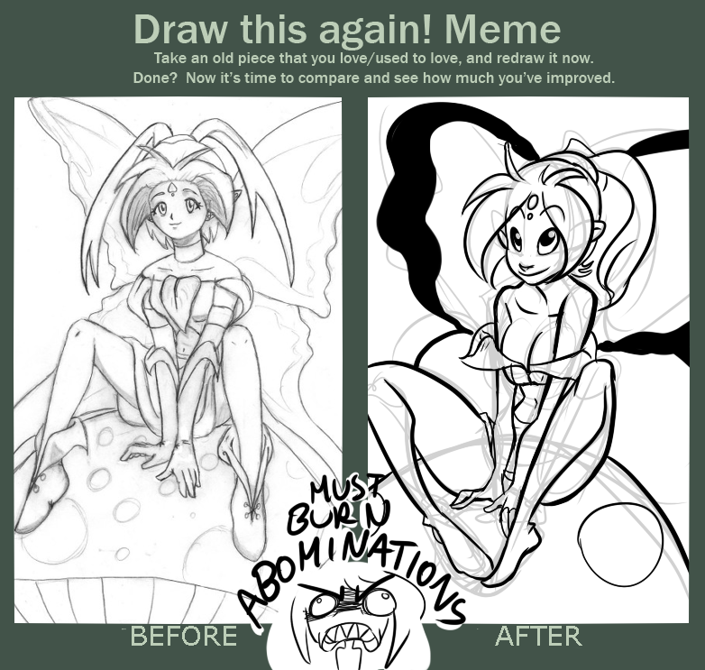 Draw Again Meme Abominations