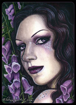 ACEO -- Foxglove