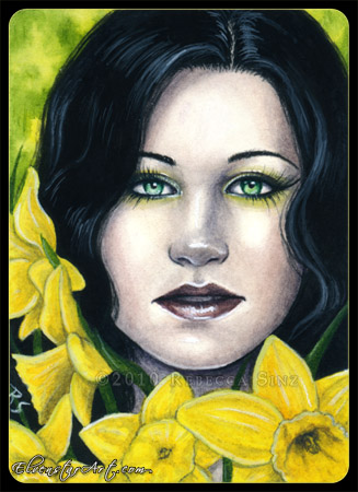 ACEO -- Daffodil