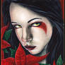 ACEO -- Poinsettia