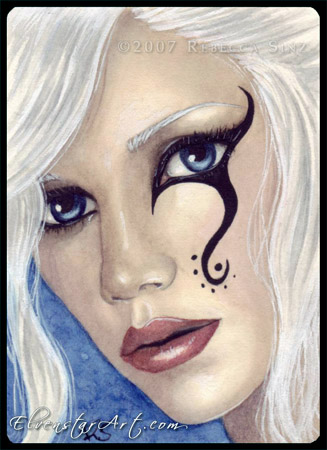 ACEO - Sapphire Stare