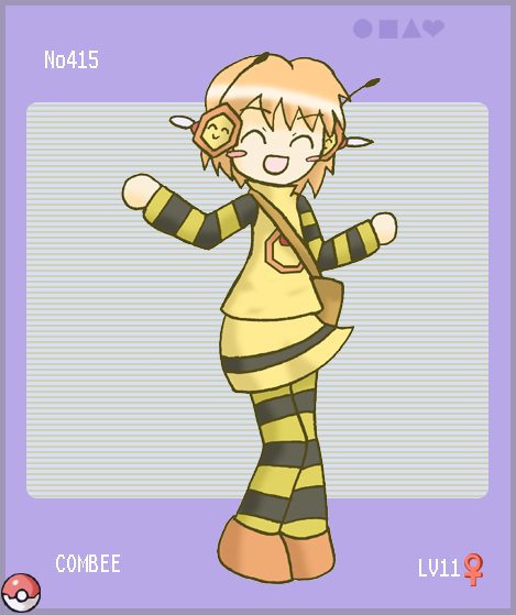 Pokemon 415: Combee by jigglysama on DeviantArt