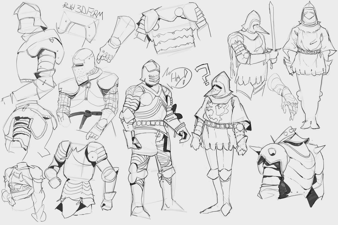 Armor practice forms! 1 by Vloopy on DeviantArt