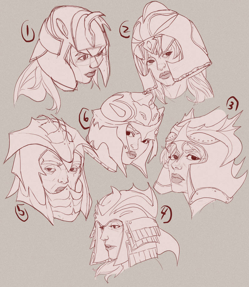 Head Rotation Armor Head Armor Designs! by Vloopy on DeviantArt