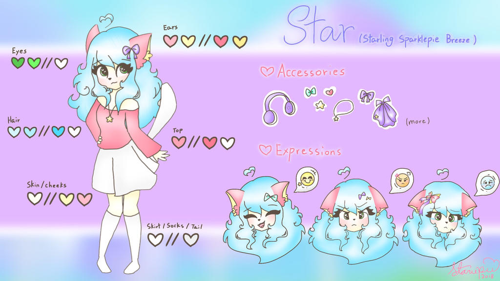 Star Reference Sheet by Stariepie on DeviantArt