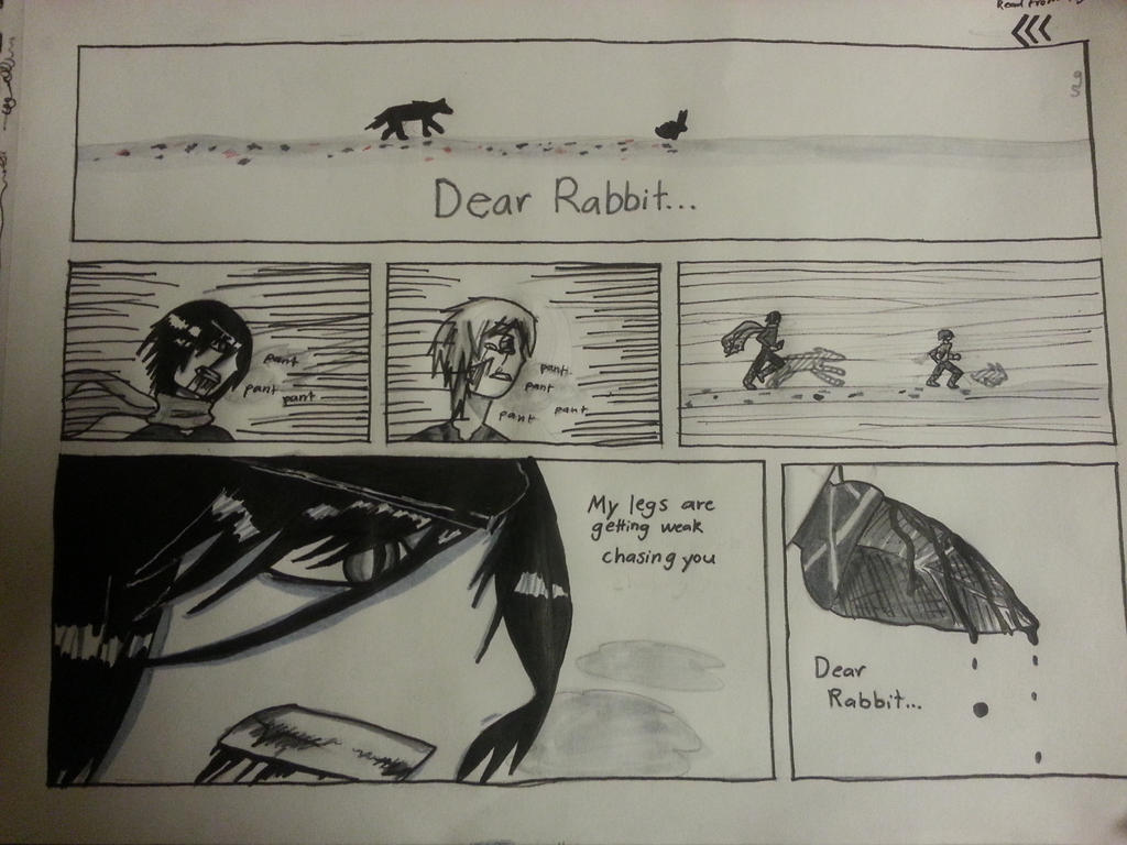 Dear Rabbit (Page 1) by Nuttelaaddict44 on DeviantArt
