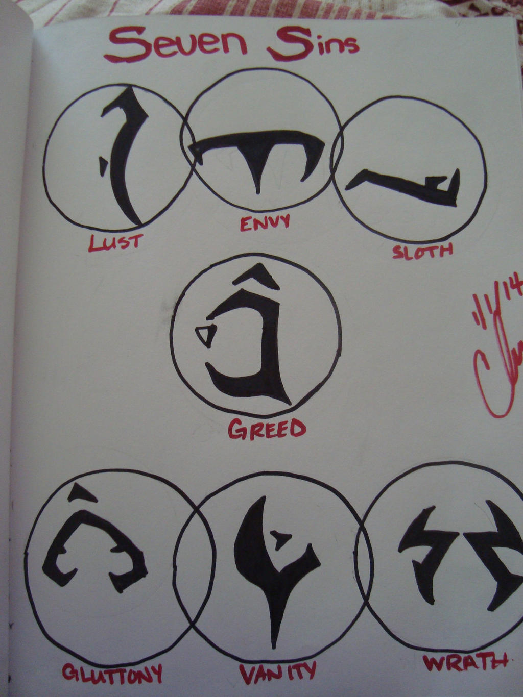 Deadly Rune Seven Deadly Sins Runes