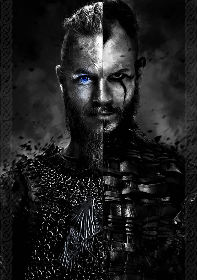 Vikings sketchbook cover Ragnar/Floki by Melissandrea on DeviantArt