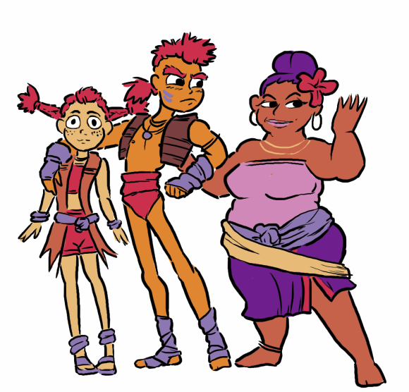 Chrono Cross: Korcha fam