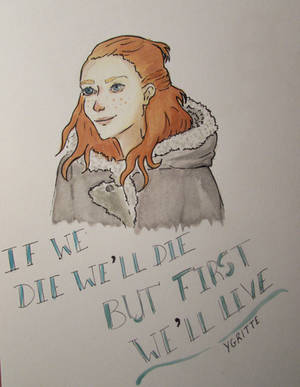 Ygritte - Game of Thrones by catarinasbm