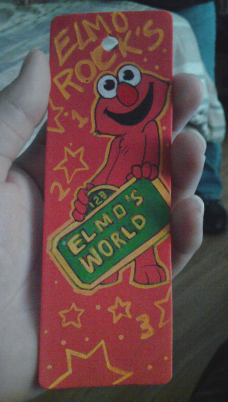 Elmo Bookmark Elmo Bookmark by Fly-Free12 on DeviantArt