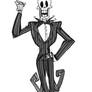 UT Papyrus as Jack Skellington