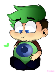 Jacksepticeye and Sam hug