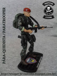 Gi Joe Paratrooper Custom - Brazilian Army