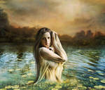 Lady of the Lake by Phatpuppyart-Studios