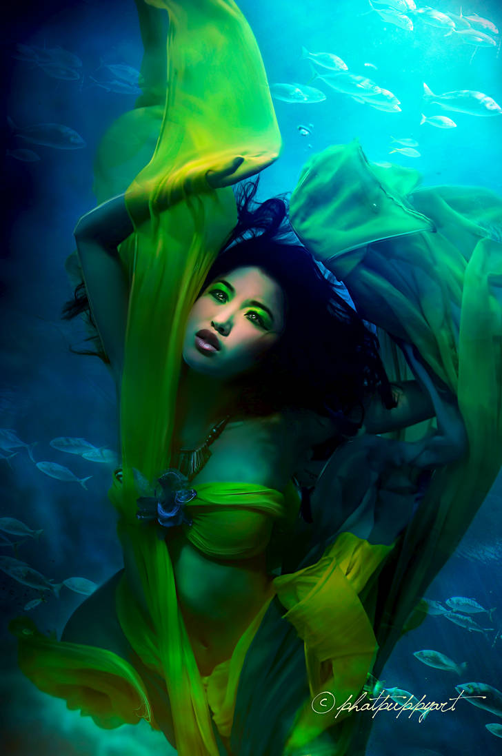 Sorrowful Ocean by Phatpuppyart-Studios
