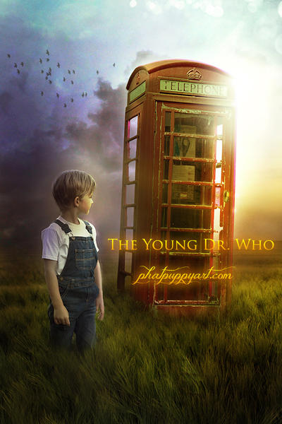 Young Dr. Who by Phatpuppyart-Studios
