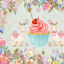 Cupcake Llama Love