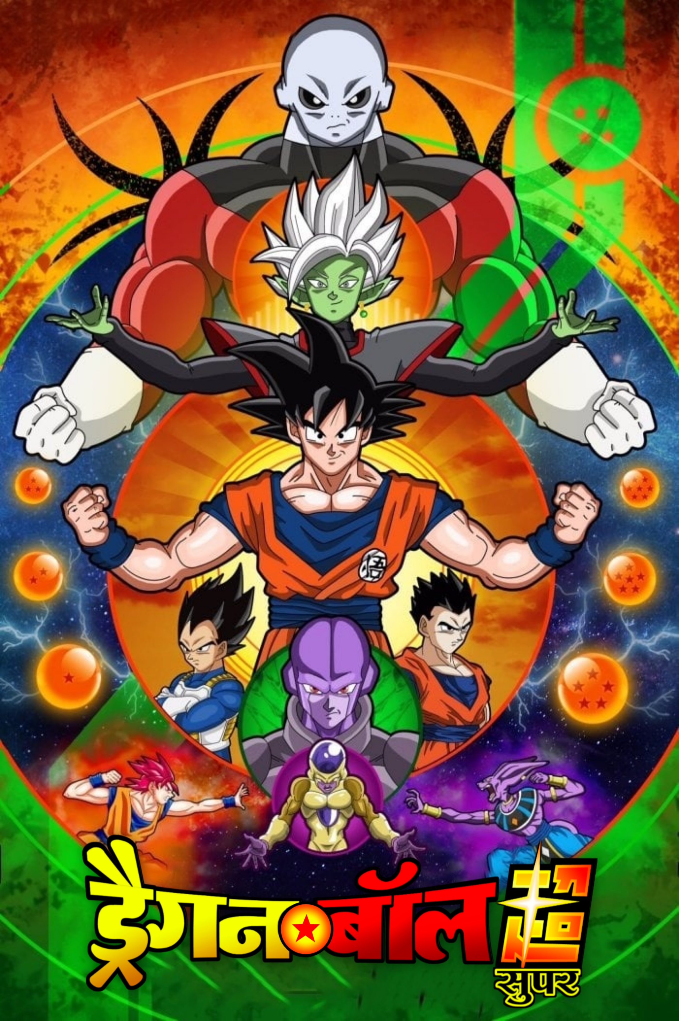 Dragon Ball Super Hindi Poster by VJMAURYA on DeviantArt