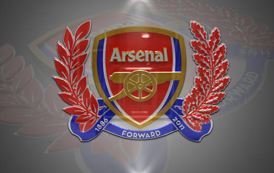 Arsenal London Wallpaper made by me in 3DS MAX+PS