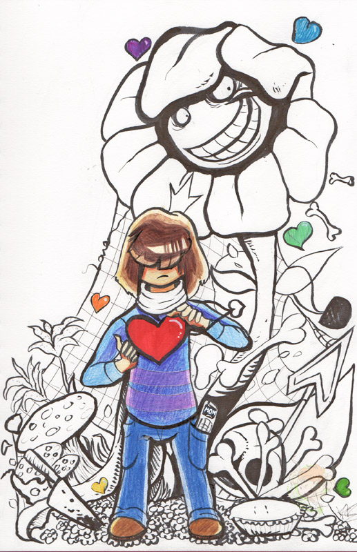 UnderTale Fan Art by ArtyMadCow on DeviantArt