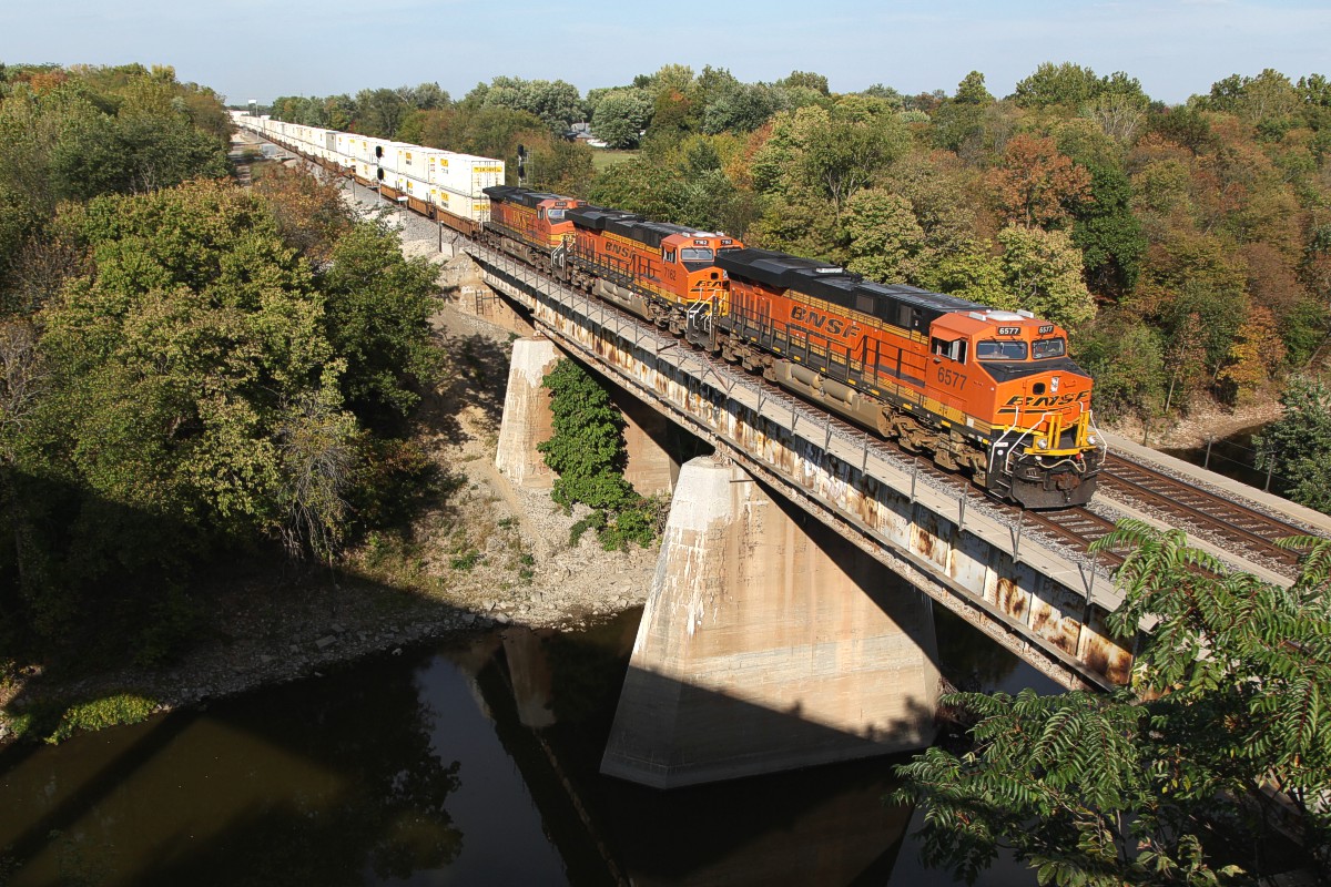 Crossing the bridge