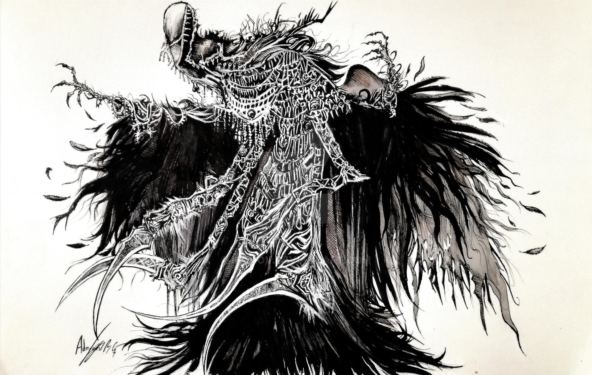 Mergo's Wet Nurse Bloodborne by Inkhov on DeviantArt