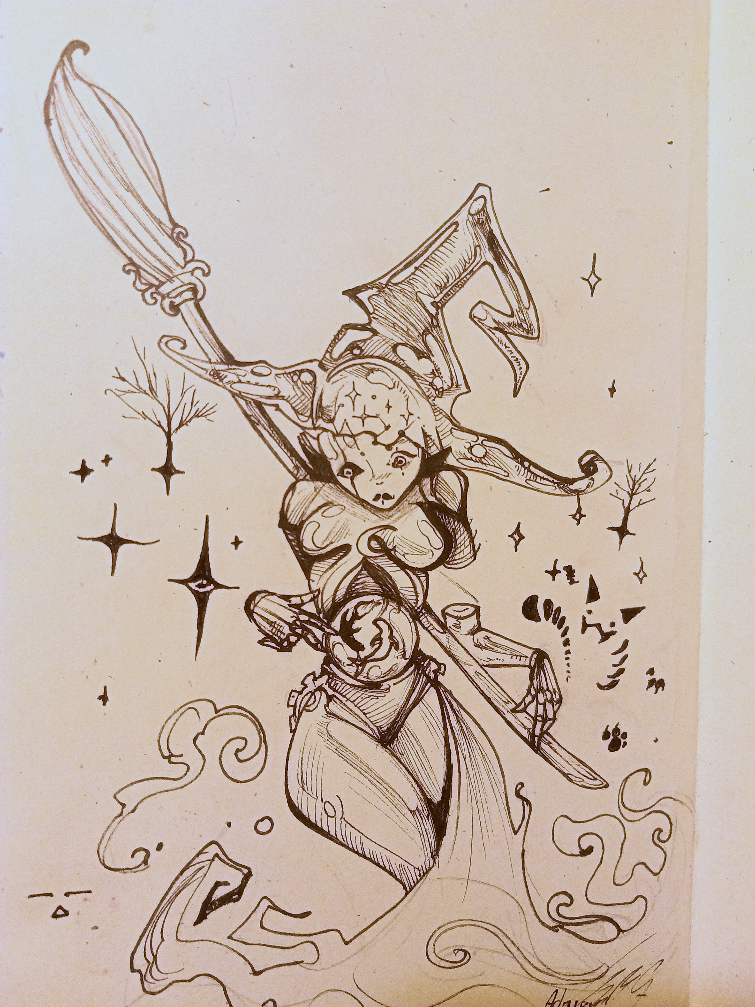 Inktober day 1 Crystal