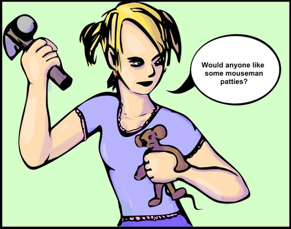 Mouseman Knows mouseman patties by yScribble on DeviantArt