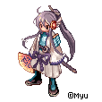 Pixel Art - Kamui Gakupo by Ponpokorin