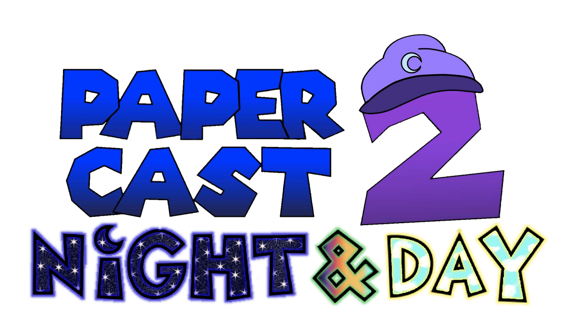 Paper Cast 2 Night and Day logo by PrinceCast on DeviantArt