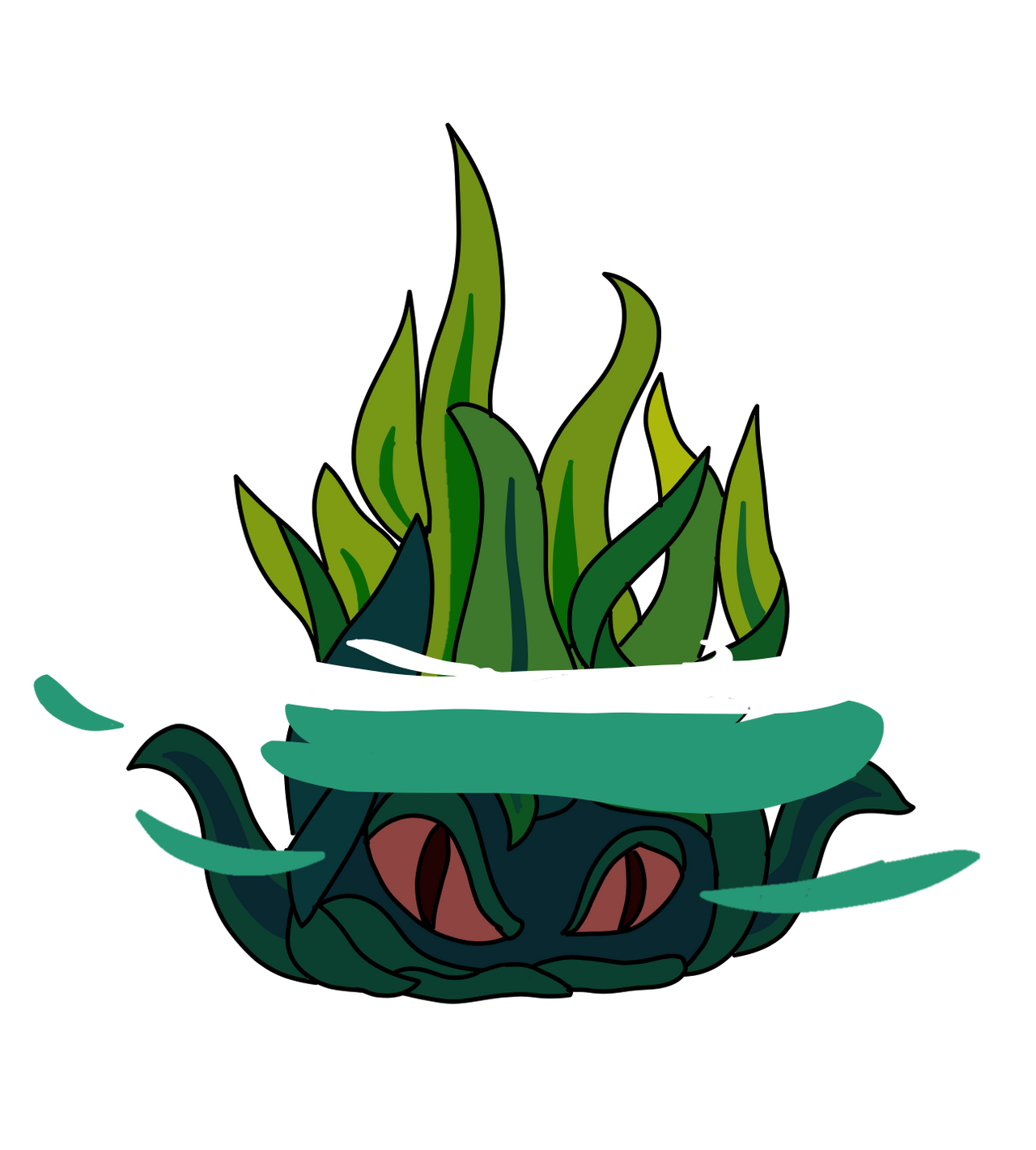 Tangle Kelp - Drawtober 9 by Prince-Cast on DeviantArt